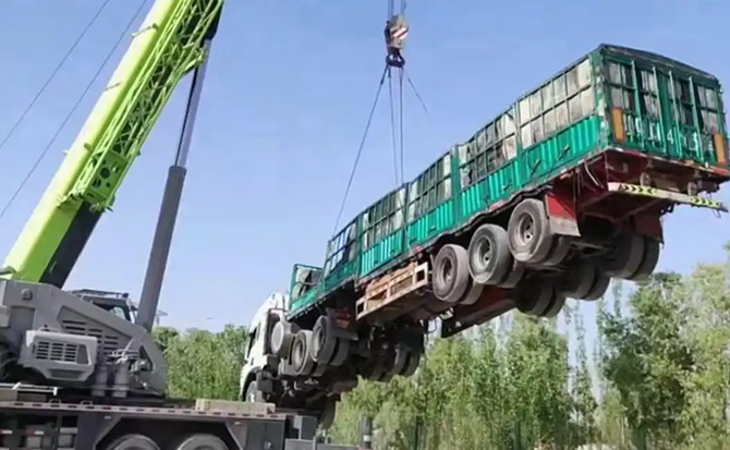 石碣镇道路脱困救援案例